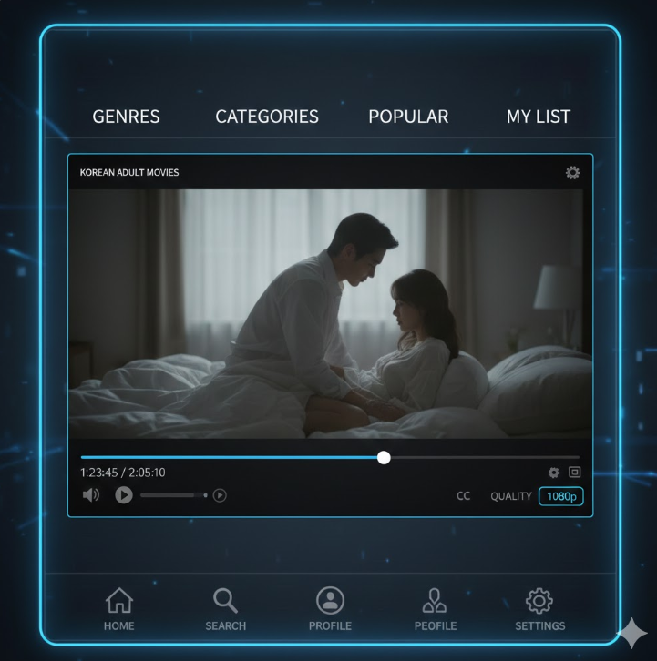 한국야동 고화질 재생 화면 예시