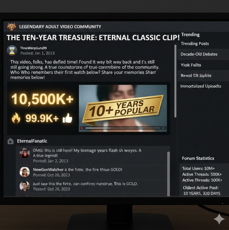 레전드야동 커뮤니티 스레드 화면 예시