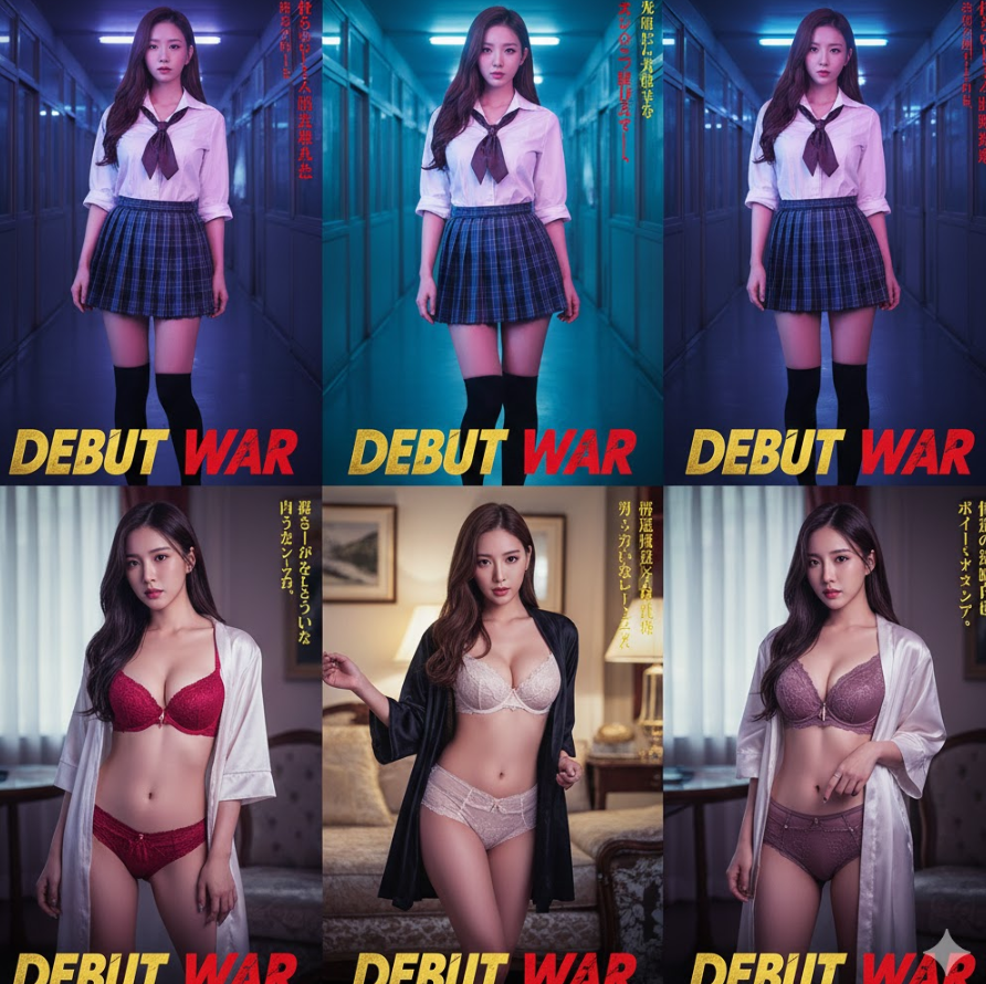 일본AV배우 신인 데뷔 포스터 모음 이미지