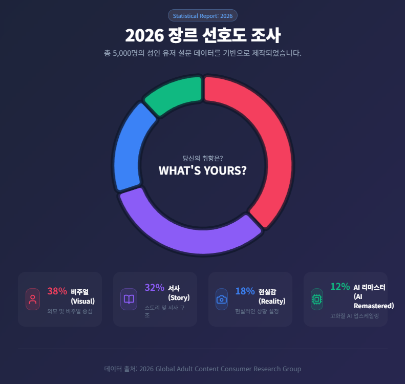 2026 장르 선호도 조사